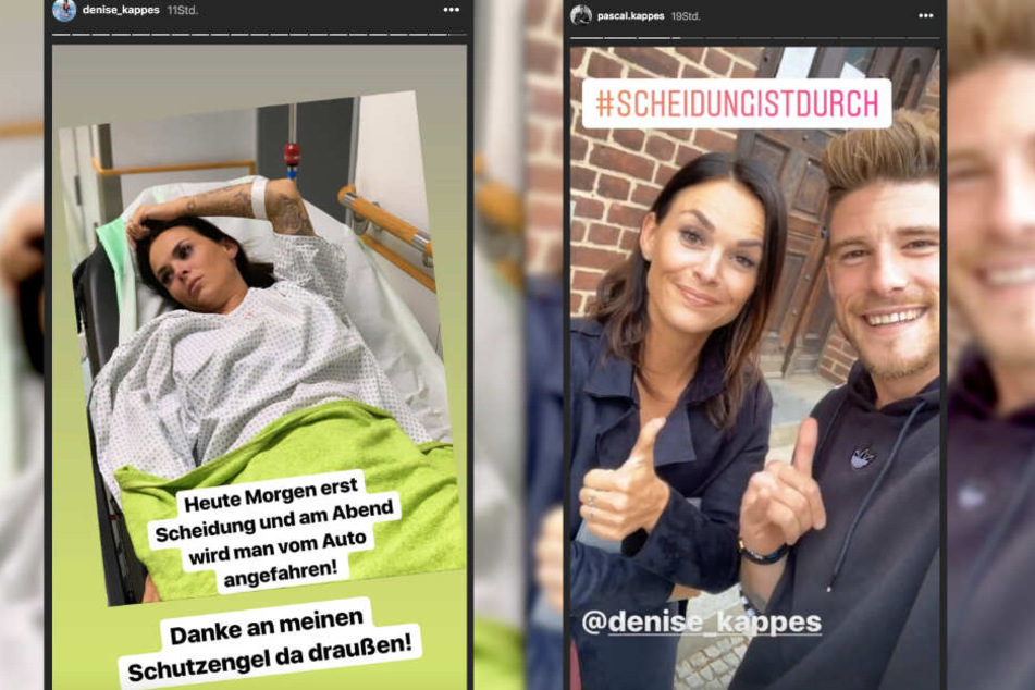 Nach dem Scheidungstermin wurde Denisé Kappés (29) von einem Auto angefahren.