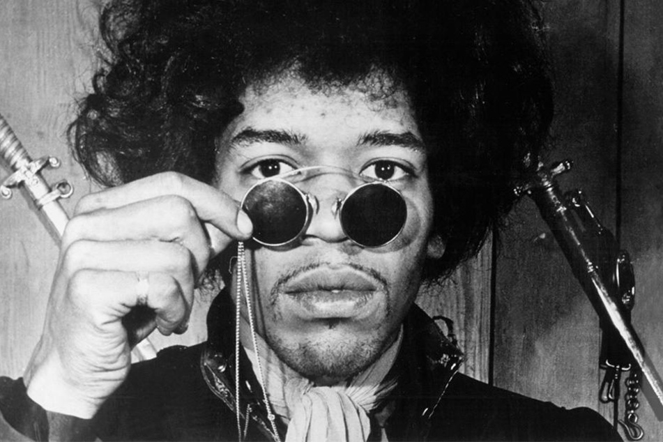 Die undatierte Aufnahme zeigt den Musiker Jimi Hendrix, der als LSD-Anhänger galt.