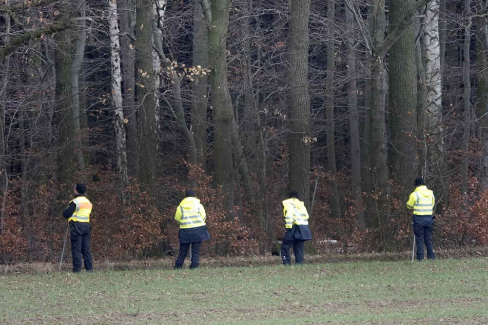 Der Vermisste wurde am Samstagvormittag auf einer Wiese am Waldrand nahe der Muldenstraße gefunden. (Archivbild)