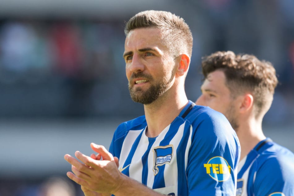 Kapitän Vedad Ibisevic will auch in der kommenden Saison für die Hertha spielen.