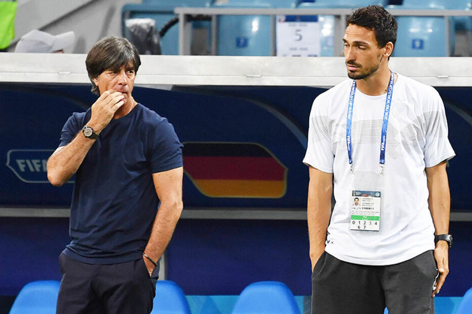 Finden nach wie vor nicht zusammen: Jogi Löw (59) und Mats Hummels (30).
