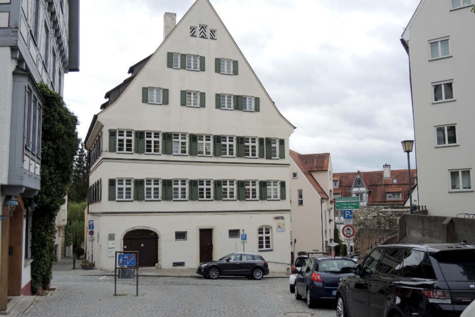 Das Haus "Engländer" im historischen Stadtzentrum von Ulm.
