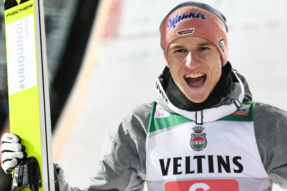 Skispringer Karl Geiger ist der große Hoffnungsträger in Reihen der DSV-Adler.