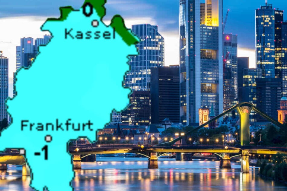 Auch der Dienst Wetteronline.de (Grafik) rechnet mit leichtem Frost in den Nächten in Hessen.