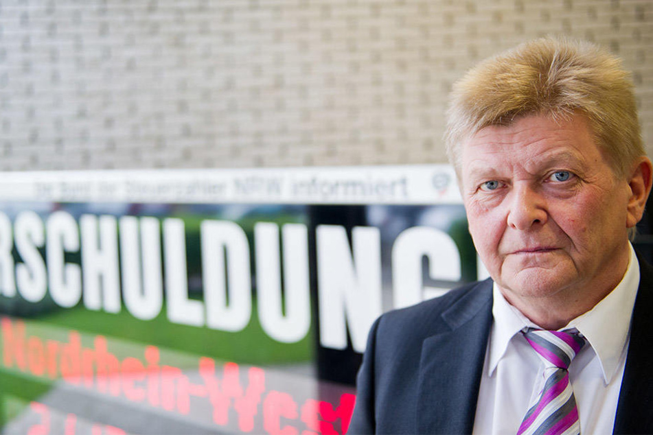 Heinz Wirz ist der Vorsitzende des Bundes der Steuerzahler (BdSt) in NRW.