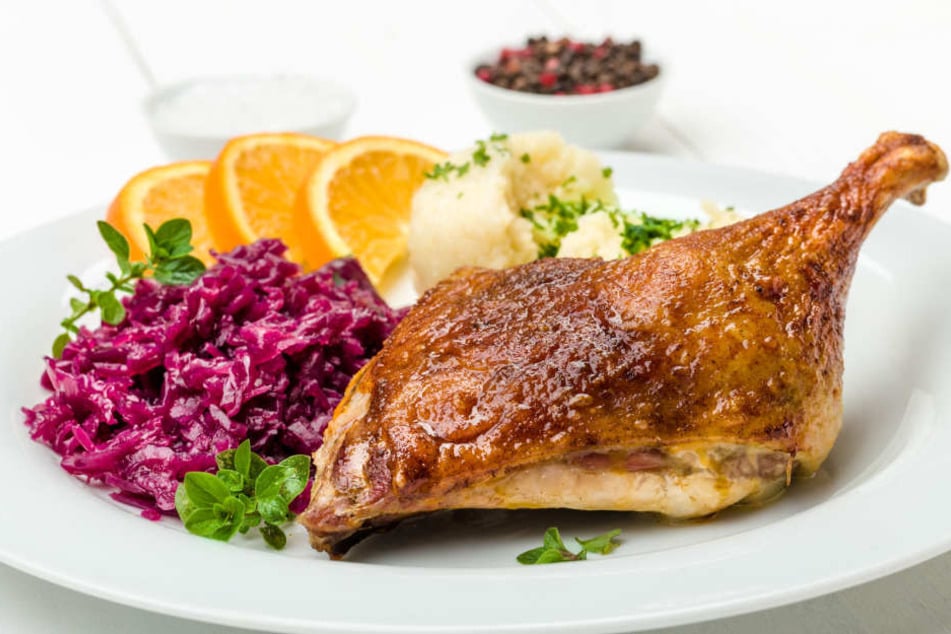 Ob sich die Kunden ihren Weihnachtsbraten jetzt noch einmal überlegen?