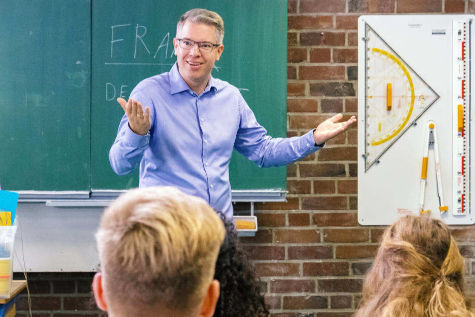 Frank Thelen will mit den Oberstufen-Schülern über ihre Zukunft reden.