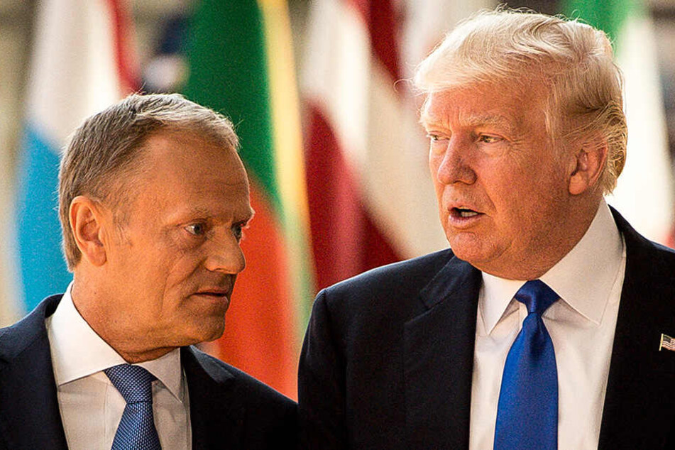 Donald Tusk (li.) verdient jetzt mehr als Donald Trump (re). Das könnt Ihr auch schaffen!