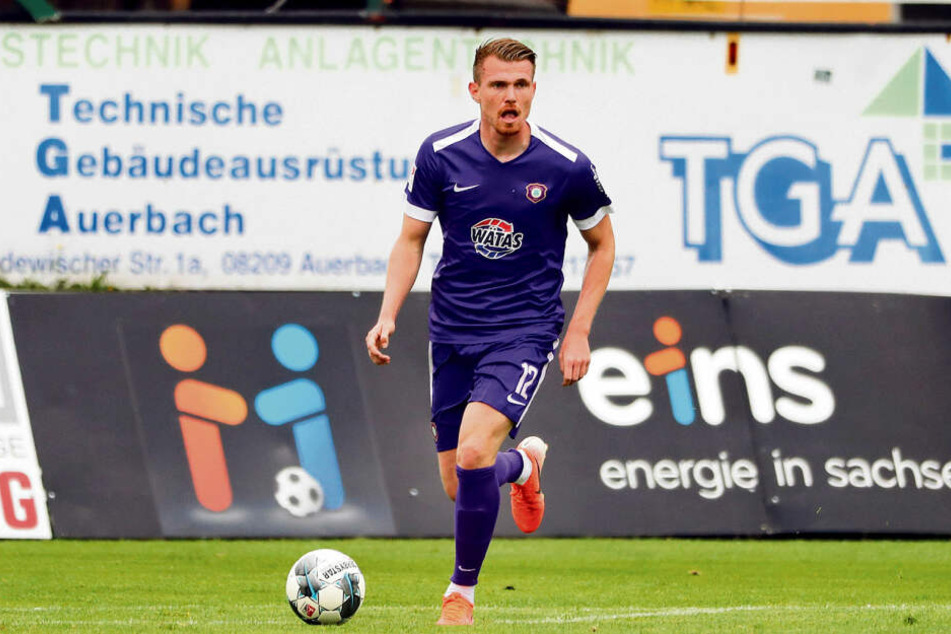 Steve Breitkreuz bestritt sein letztes Punktspiel für den FC Erzgebirge am 28. April beim 3:2-Heimsieg gegen den VfL Bochum. Montag könnte es wieder soweit sein.