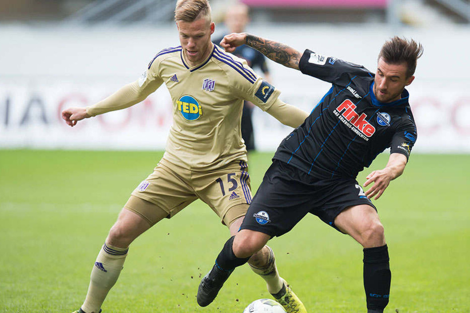 Robin Krause (23, re.) erzielte das zwischenzeitliche 2:0.