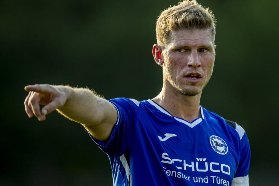 Fabian Klos traf in Verl gleich doppelt. (Archivbild)
