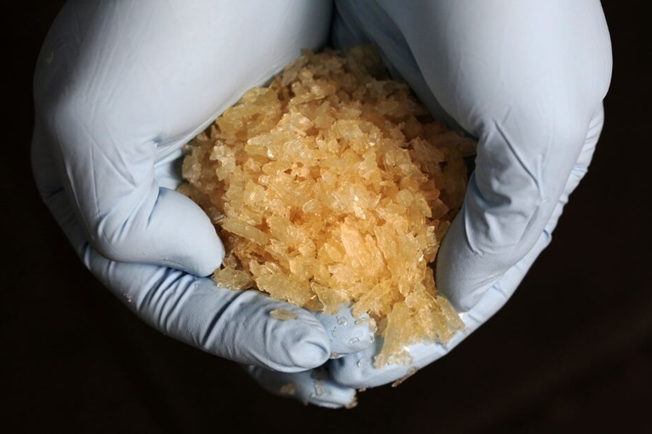 Crystal Meth ist eine Drogen, die ziemlich schnell abhängig macht. (Symbolbild)