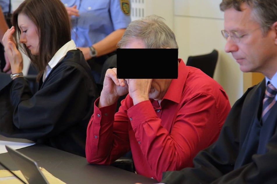 Norbert K. (62) im Dresdner Landgericht.