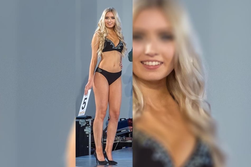 Soraya ist 1,72 m groß, wiegt 56 Kilo und trägt Konfektionsgröße 34/36. Mit
ihren Maßen 86-62-90 war die Bikinirunde beim Wettbewerb kein Problem für
sie.