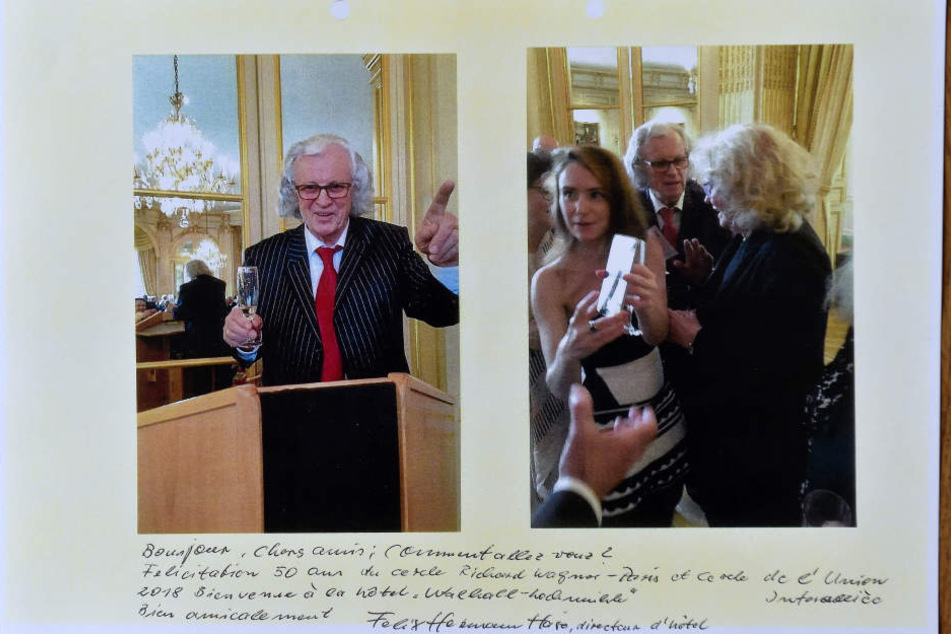 Beste Gesellschaft: Hermann Häse (76) im Gespräch mit Wagner-Urenkelin Eva
Wagner-Pasquier (71).