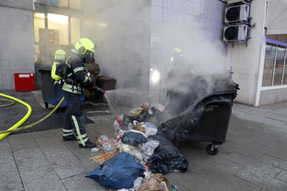 Die Feuerwehr konnte den Brand schnell löschen.