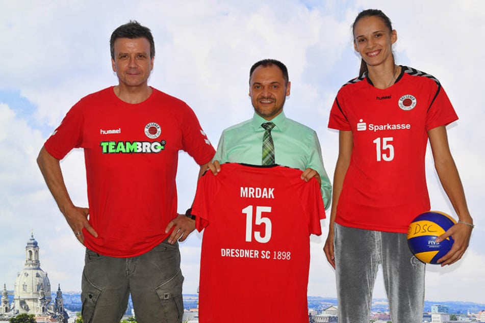 Ivana Mrdak freut sich auf ihren neuen Verein DSC und auf Dresden.
