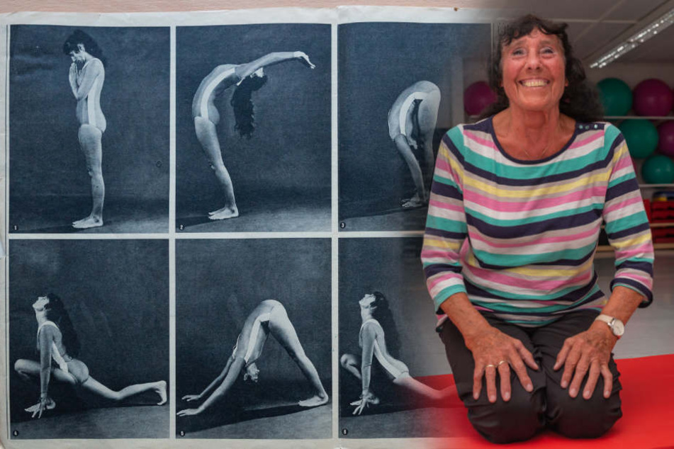 Leipzigs Yoga-Pionierin: Inge Schönfelder (76) gibt wöchentlich sieben Yoga-Stunden.