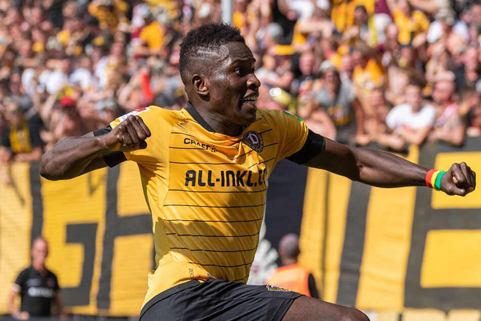 Moussa Koné jubelt auch weiter für Dynamo.