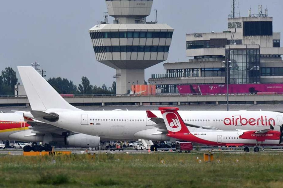 Mehrere Flüge von Air Berlin fielen am Sonntag aus.