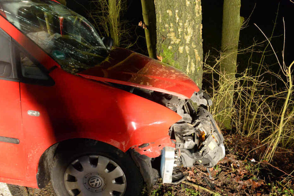 Der Fahrer kam mit schweren Verletzungen ins Krankenhaus.