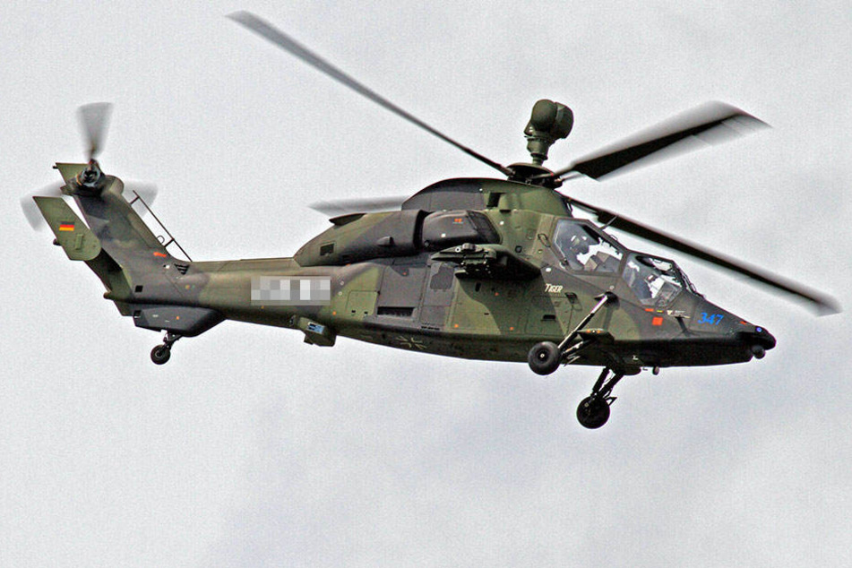 Hubschrauber der Typen NH90 und Tiger (Foto) werden ab Freitag nach Mali geflogen.