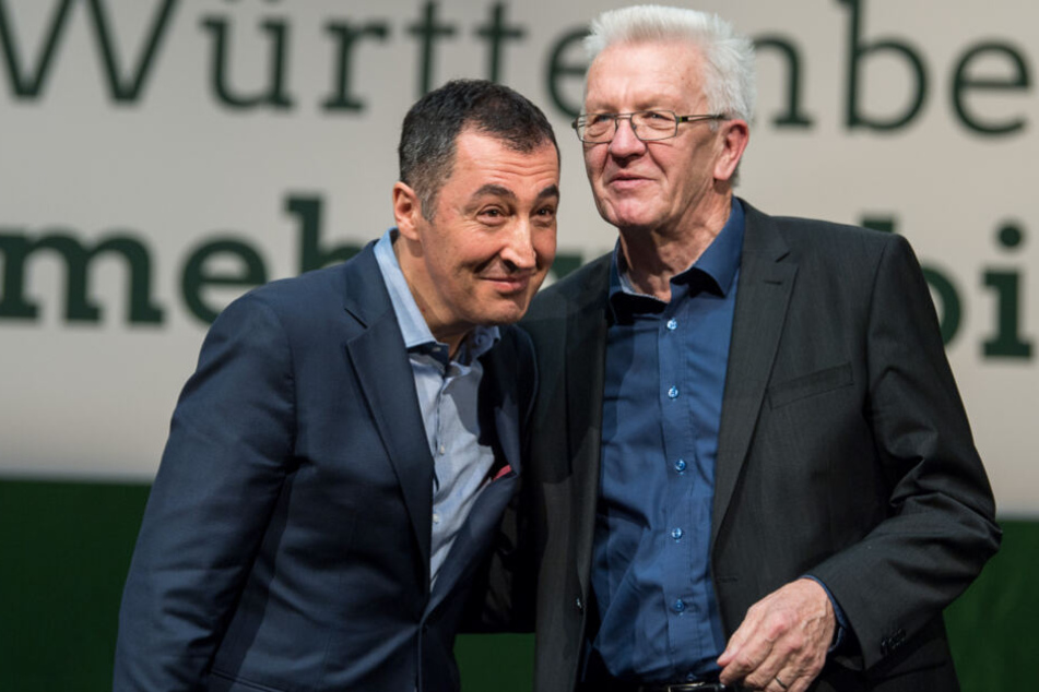 Cem Özdemir (links) und Winfried Kretschmann.