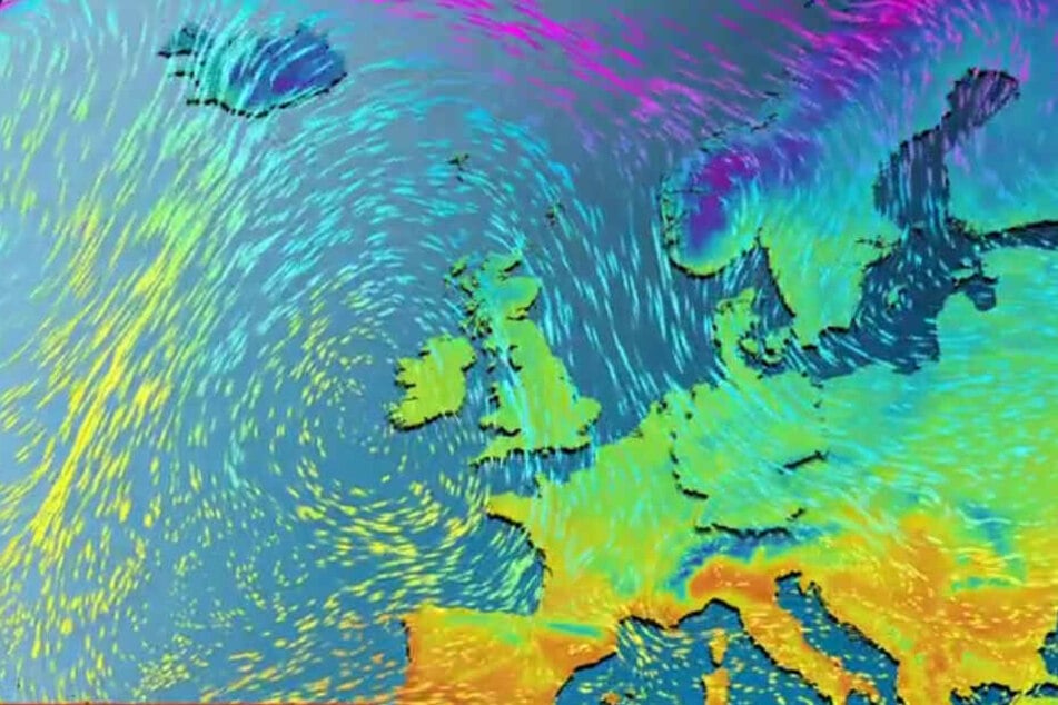 Laut wetter.de breitet sich am Montag Polarluft aus.