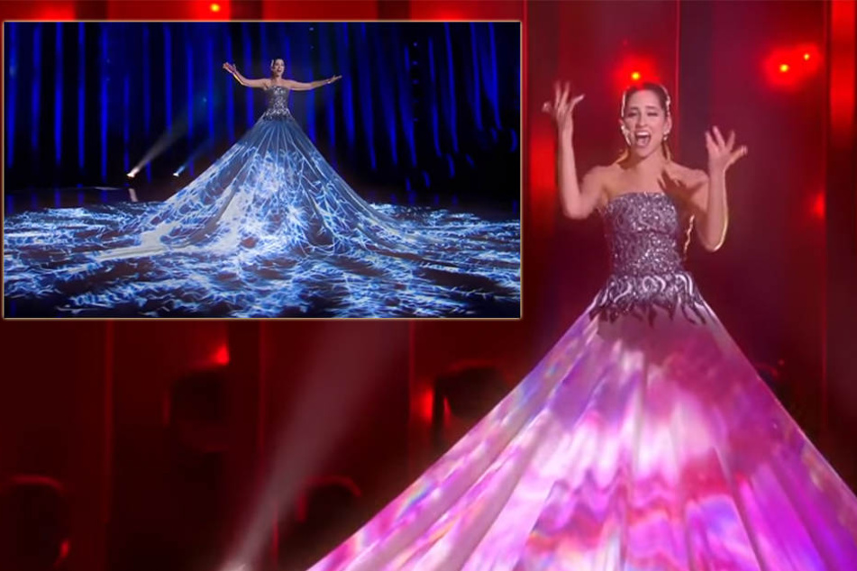 Elina Nechajevas ESC-Beitrag ist eine Herausforderung für Augen und Ohren.