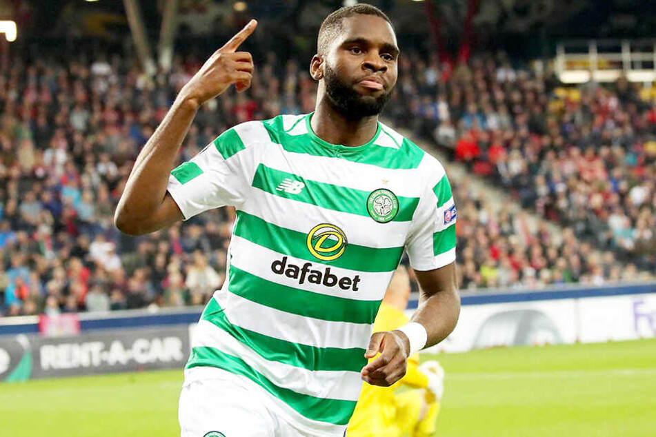 Bei Celtic Glasgow in Schottland ein echter Torjäger: Sturmtank Odsonne Edouard.