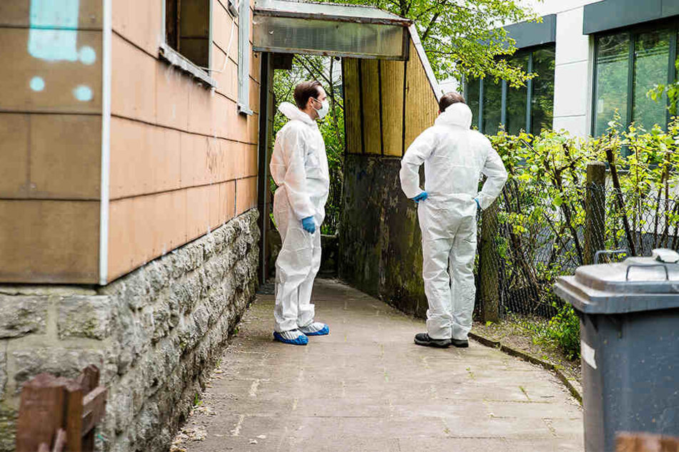 Die Mordkommission wurde nach der Bluttat alarmiert.