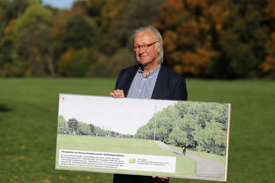 Friedmund Skorzenski, Vorstandssprecher der Bürgerinitiative "Grüngürtel für Alle".