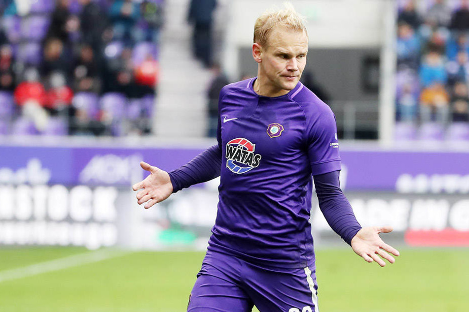 Sören Bertram hat den FC Erzgebirge Aue verlassen.