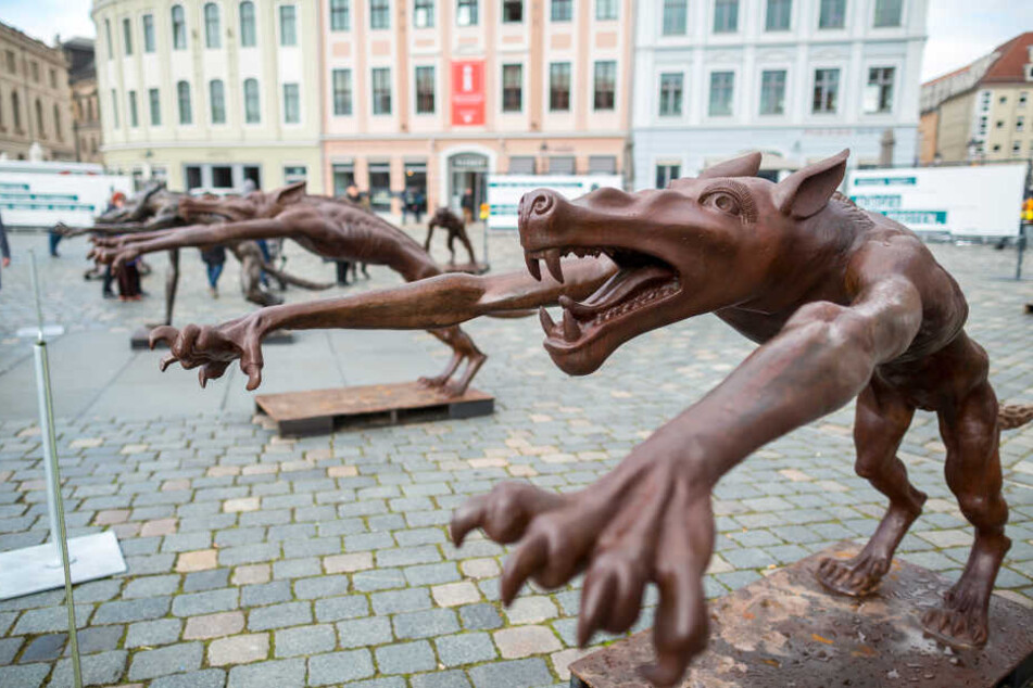 Auch zukünftig soll es aufklärende Kunst-Aktionen wie die „Neumarkt-Wölfe“ geben.