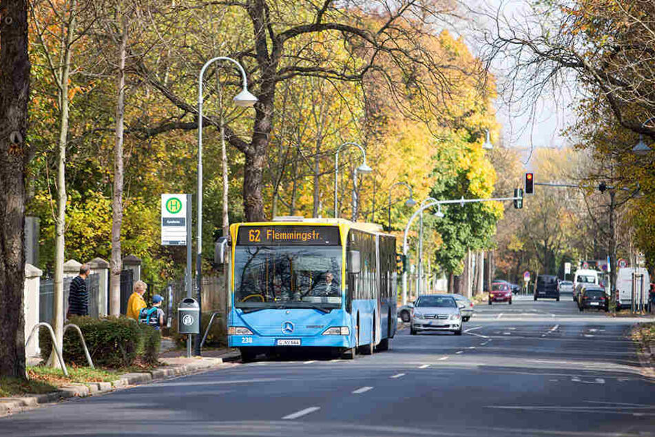 Die neuen Ringbusse nutzen in der Weststraße schon vorhandene Haltestellen.