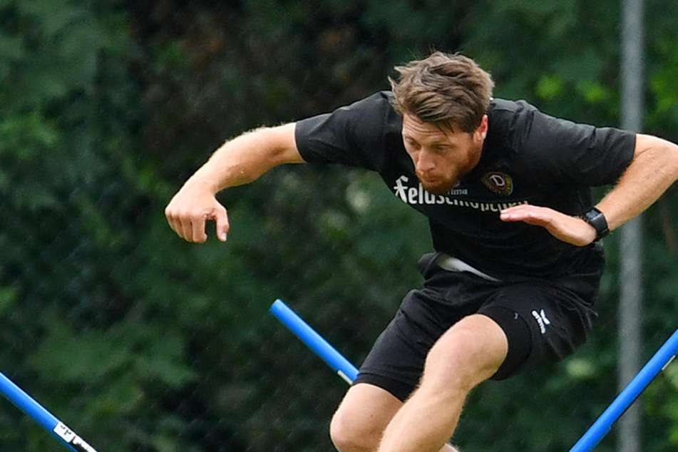 Im Oktober wird Andreas Lambertz 33 Jahre, der Oldie der Dynamos ist aber immer noch top drauf.