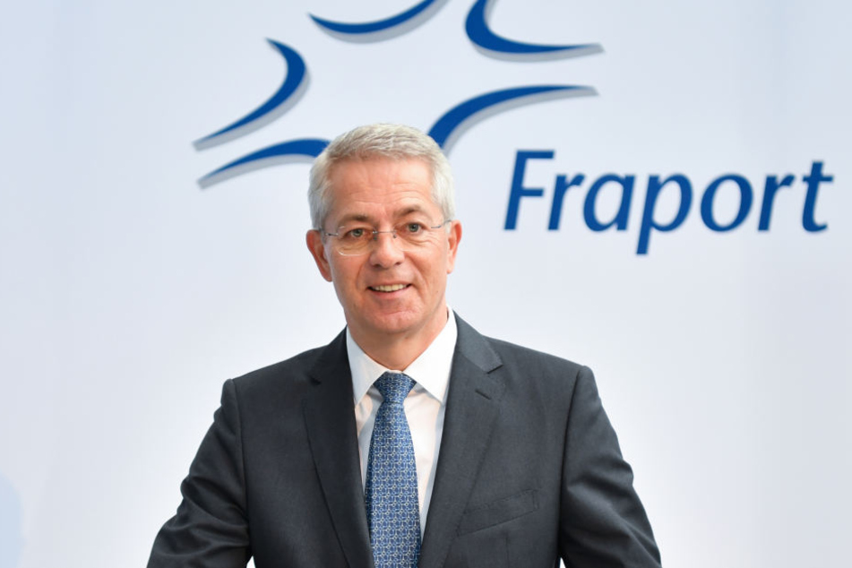 Vorstandschef Stefan Schulte hat gut Lachen: Fraport legte im Jahr 2017 enorm zu.