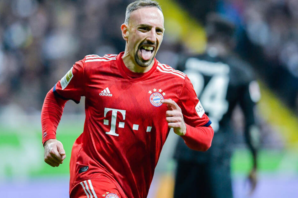 Franck Ribéry konnte am Montag wieder am Teamtraining des FC Bayern teilnehmen.