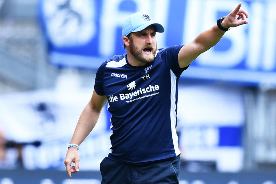 Peitschte seine Mannschaft nach vorne: "Löwen"-Coach Daniel Bierofka.