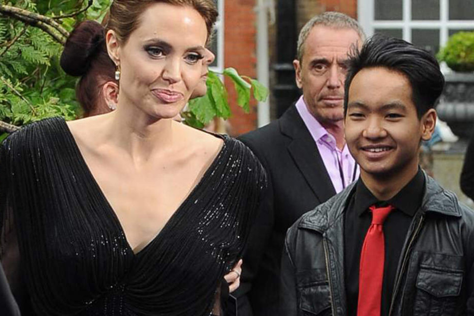 Angelina Jolie (41) und Sohn Maddox (15). Er soll Opfer der Gewalt seines Vaters geworden sein.