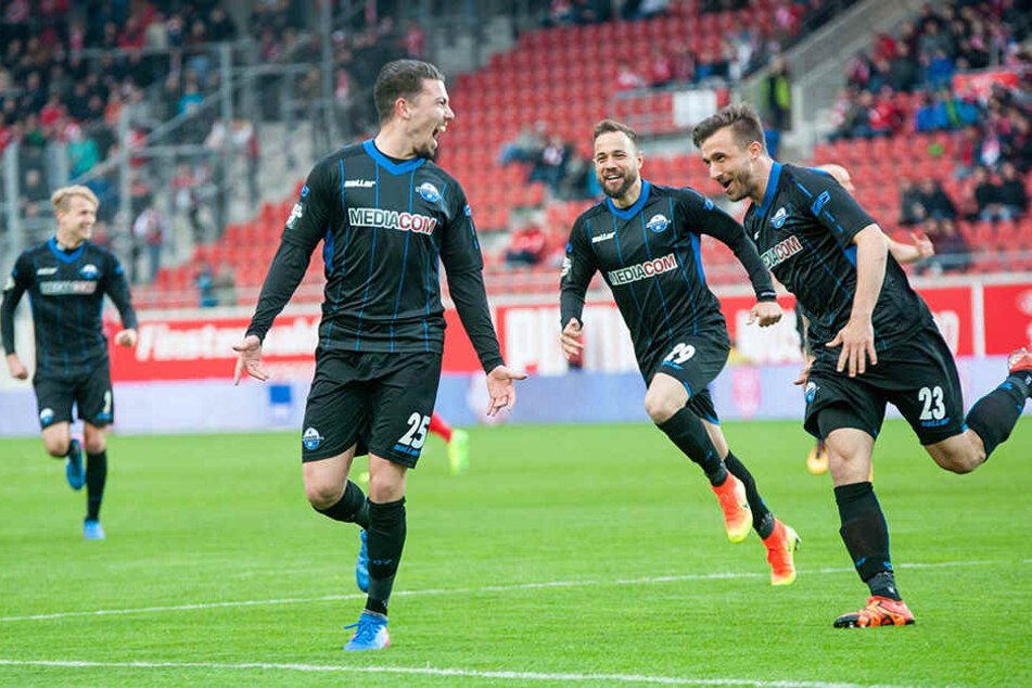 Aykut Soyak freute sich über sein erstes Tor, das ihm direkt beim Startelfdebüt gelang.