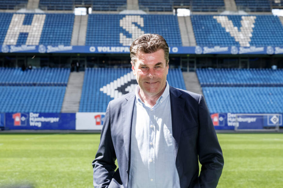 Dieter Hecking, neuer Trainer des Fussballbundesliga Zweitligisten Hamburger SV.