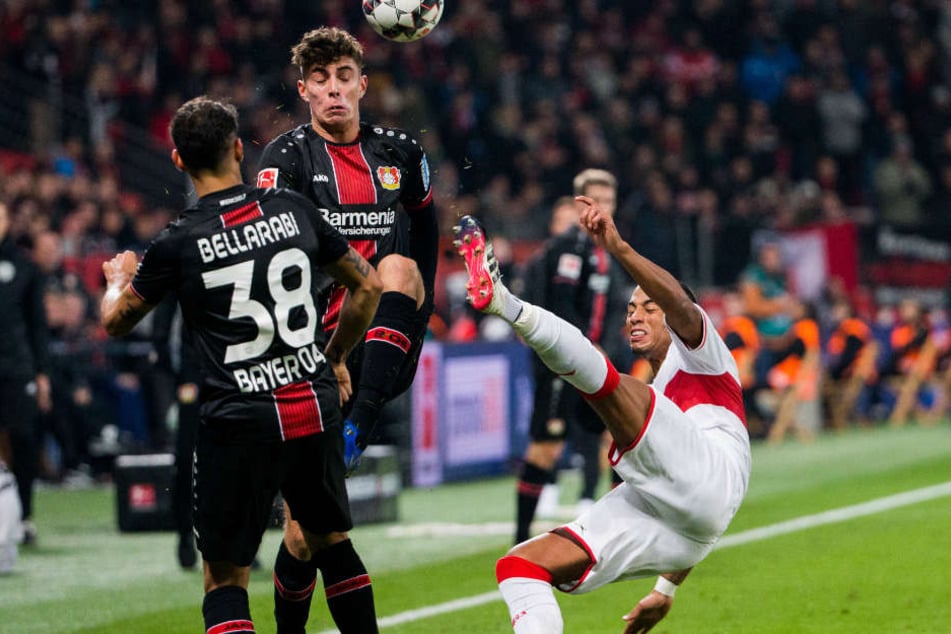 Es war eine kampfbetonte Begegnung zwischen Bayer Leverkusen und den VfB Stuttgart.