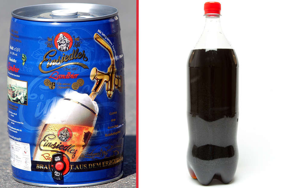 Zwei Fässer Bier und zwei Kisten Cola klauten Einbrecher aus einem Detmolder Verkaufswagen. (Symbolbild)