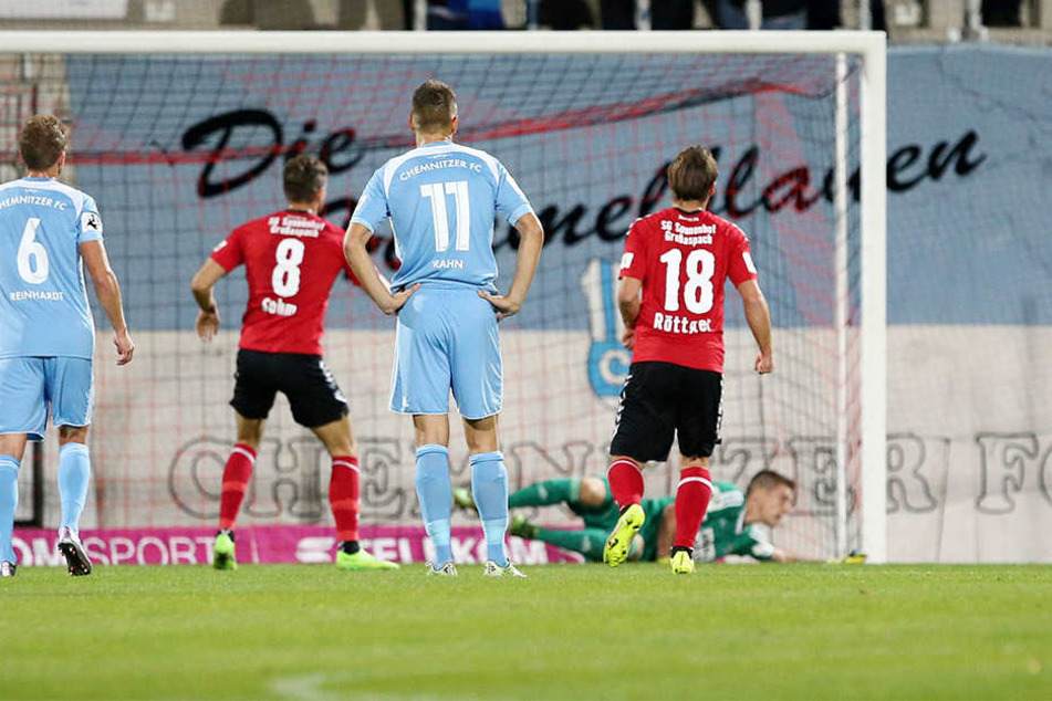 CFC-Keeper Kevin Kunz hielt einen Elfmeter von Pascal Sohm. Es half jedoch nix.
