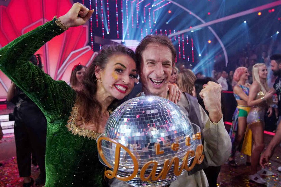Ekaterina Leonova und Ingolf Lück durften über den Sieg bei "Let's Dance" jubeln.