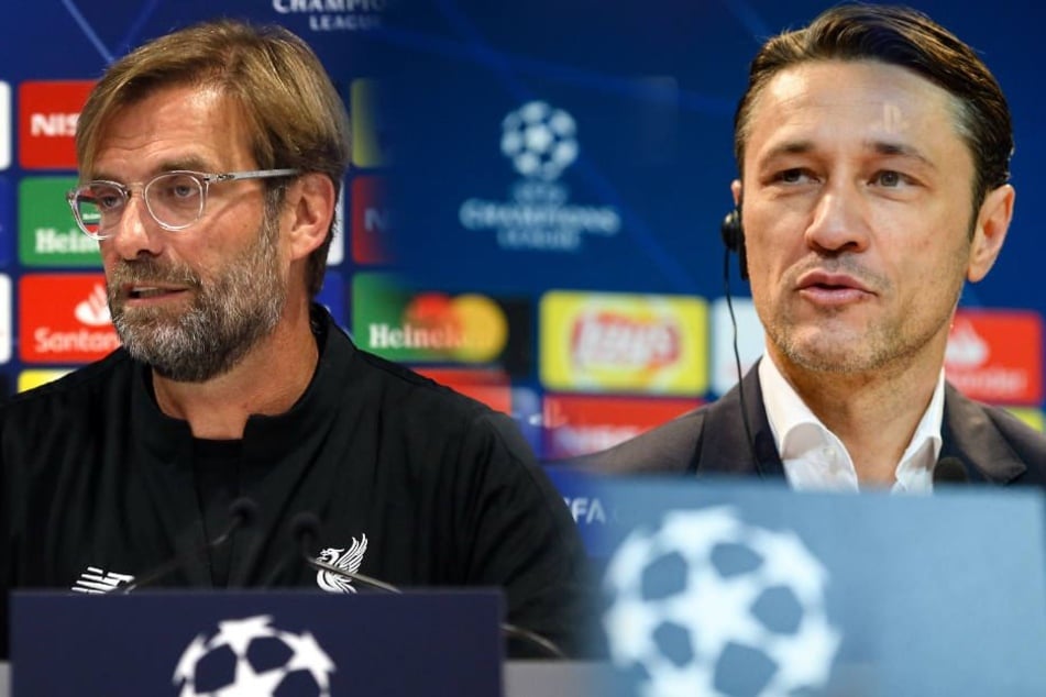 Der FC Bayern trifft mit Trainer Kovac im Achtelfinale auf das Team von Jürgen Klopp: den FC Liverpool. (Bildmontage)