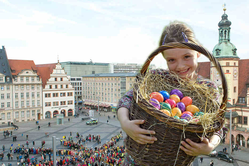 Vom 28. März bis zum 2. April dreht sich auf dem Marktplatz alles um das Osterfest. (Symbolbild)