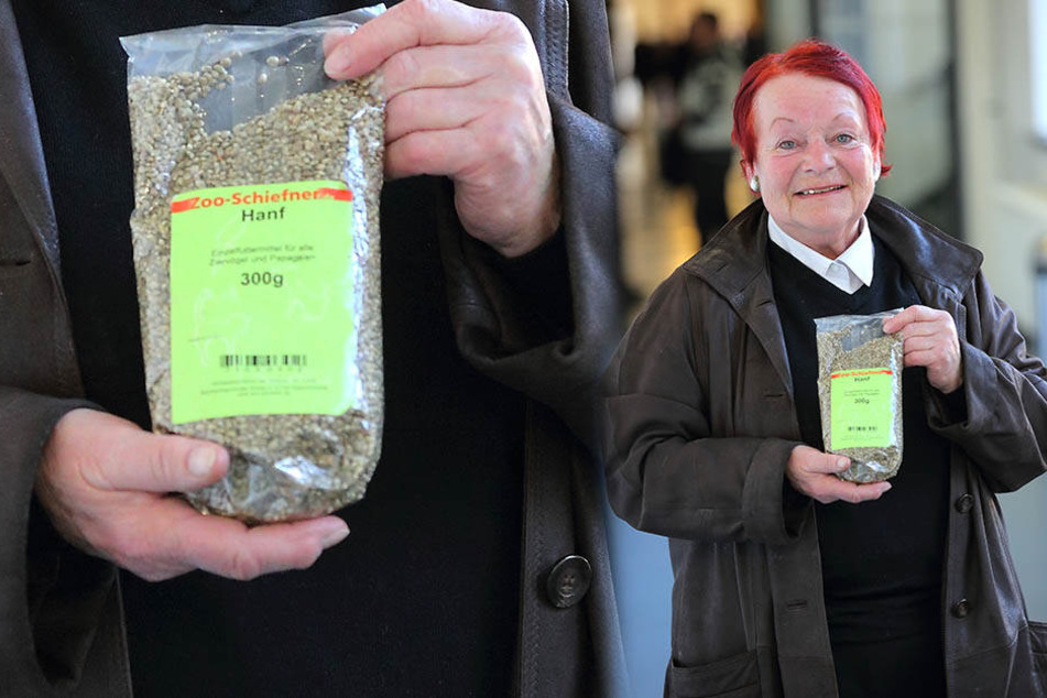 Hannelore K. (79) kaufte legal Hanfsamen, um Vögel zu füttern. Bald darauf blühten Cannabis-Pflanzen in ihrem Garten.