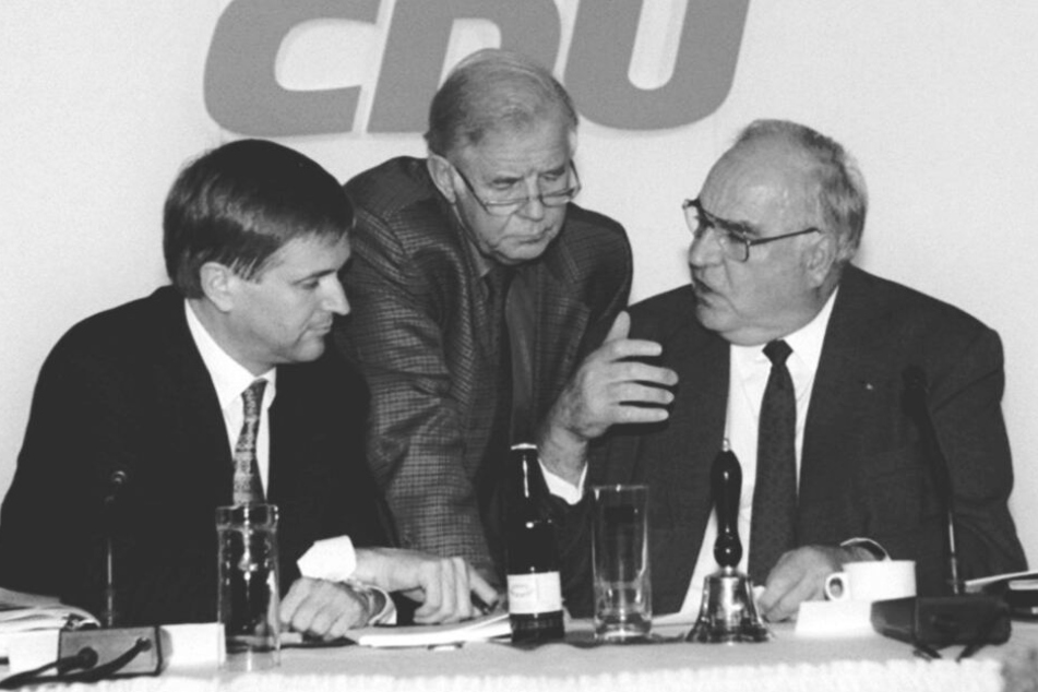 Erst waren Helmut Kohl und Kurt Biedenkopf Vertraute, dann Rivalen.